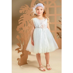 Baby Bloom Βαπτιστικό Φόρεμα 2τμχ 126-124
