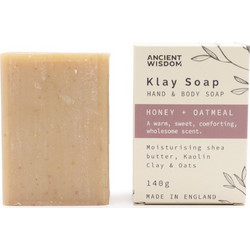 Ancient Wisdom Klay Honey Oatmeal Σαπούνι 140gr