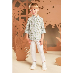 Baby Bloom Βαπτιστικό Σετ Ρούχων για Αγόρι με Παντελόνι & Πουκάμισο 3τμχ 126-23