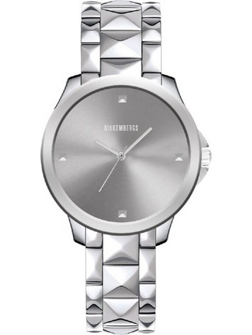 Bikkembergs Γυναικείο Ρολόι με Ασημί Μεταλλικό Μπρασελέ BKA69