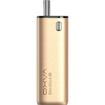 Oxva SlimStick Gold Ηλεκτρονικό Τσιγάρο Pod Kit 2ml με Ενσωματωμένη Μπαταρία