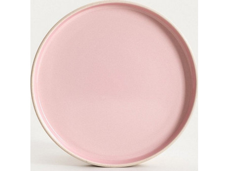 Homla Labra Pink Πιάτο Ρηχό Πήλινο 26cm 243152771798