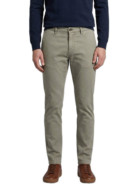 Fynch Hatton Ανδρικό Παντελόνι Chino Slim Εφαρμογή Χακί 1613-2803-743