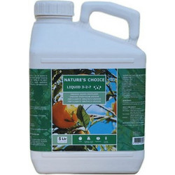 Hortiland Nature's Choice Υγρό Υδατοδιαλυτό Βιολογικό Λίπασμα 3-2-7 5lt