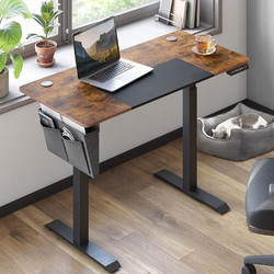 Songmics Gaming Γραφείο Ξύλινο Ρυθμιζόμενο Ύψος 120x60x120cm LSD015KD01