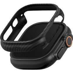 Uniq Keva Verge Kevlar Θήκη για Apple Watch Ultra 49mm Μαύρη