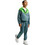 Nike Dri-Fit Παιδικό Σετ Φόρμας Πετρόλ Lime HQ9315-382