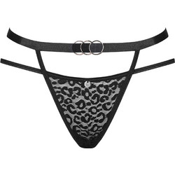 Obsessive Bagirela Γυναικείο Sexy String Μαύρο 5901688234440