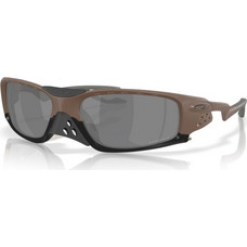 Oakley OO9529 06 Ανδρικά Γυαλιά Ηλίου Μάσκα Κοκάλινα Καφέ με Μαύρο Φακό