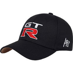 Ghetto Racing GTR Ανδρικό Καπέλο Jockey Snapback Υφασμάτινο Μαύρο
