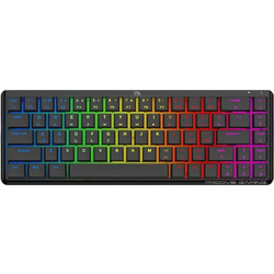 Proove AFK Ασύρματο Μηχανικό Gaming Πληκτρολόγιο 60% με Outemu Red Διακόπτες RGB Black