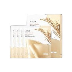 Anua Rice & Ceramide 70 Glow Collagen Sheet Μάσκα Προσώπου για Ενυδάτωση & Λάμψη με Κολλαγόνο 4x38gr