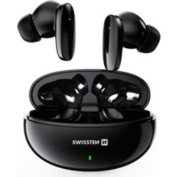 Swissten Sonic Ακουστικά Bluetooth In Ear Black