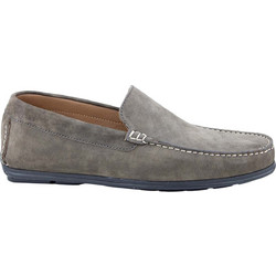 Damiani Ανδρικά Μοκασίνια Loafers Καστόρινα Ανθρακί 1850