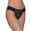 Milena By Paris Γυναικείο Sexy Brazil με Δαντέλα Μαύρο 8485