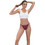 Cottonhill Γυναικείο Sexy String με Δαντέλα & Πέρλες Μπορντό CH4347
