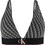 Calvin Klein Μπουστάκι Push Up χωρίς Μπανέλα Μαύρο LV00QF8703-2Y1
