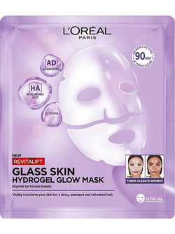 L'Oreal Paris Revitalift Filler Glass Skin Sheet Μάσκα Προσώπου για Αντιγήρανση & Ενυδάτωση 1τμχ