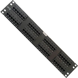 16.10.0015 Ethernet Patch Panel Rack 2U 19" 48 Θυρών Cat.5e