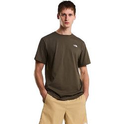 The North Face Evolution Simple Dome Ανδρικό Αθλητικό T-Shirt Καφέ NF0A8CZ221L