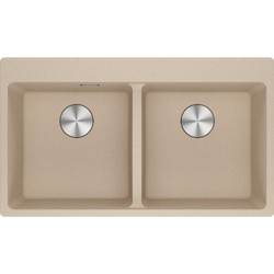 Franke Maris MRG 620-39-39 Ένθετος Νεροχύτης Inox Oatmeal