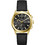 Guess Palmer Ανδρικό Ρολόι με Μαύρο Δερμάτινο Λουράκι GW1049G2