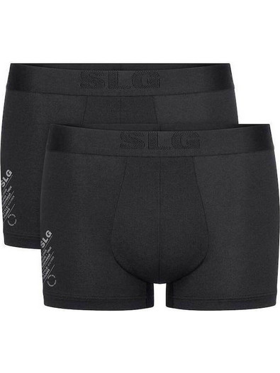 Sloggi Ανδρικά Μποξεράκια Σετ 2Pack Μαύρα 10226681