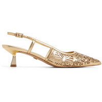 Aldo Γόβες Slingback Δερμάτινες με Λεπτό Χαμηλό Τακούνι Χρυσές 100024879-018