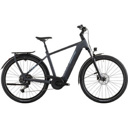 Cube Kathmandu Hybrid One 800 2026 Ηλεκτρικό Ποδήλατο Trekking 28" με 10 Ταχύτητες και Δισκόφρενα Γκρι