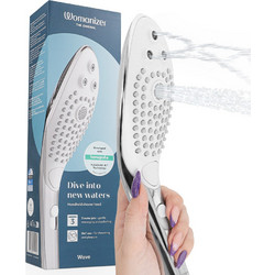 Womanizer Wave Clitoral Stimulating Shower Chrome Head Κλειτοριδικός Δονητής D-245110