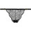 Elite Form Γυναικείο Sexy String με Δαντέλα Μαύρο 728