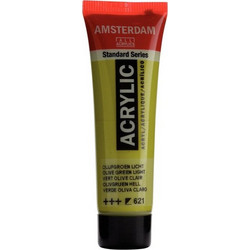 Royal Talens Amsterdam 621 Olive Green Light Ακρυλικό Χρώμα Ζωγραφικής 20ml