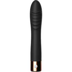 Bendy Ribbed Vibrator Black