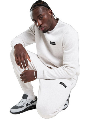 Mckenzie Rocco Ανδρικό Παντελόνι Φόρμας Fleece με Λάστιχο Γκρι MCKTM16981031