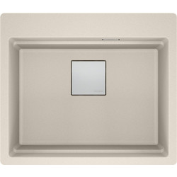 Franke Mythos Kubus 2 Pro KNG 610-53 Ένθετος Νεροχύτης Γρανίτη Ματ Coffee 59x51cm