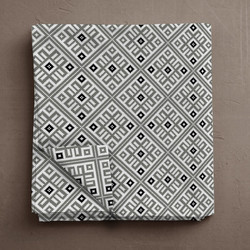 Isadore Lorraine Σεντόνι Υπέρδιπλο 220x260 Modern Tiles Grey