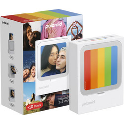 Polaroid Hi-Print 3x3 Έγχρωμος Φορητός Εκτυπωτής Φωτογραφιών Θερμικός + 10 Photos