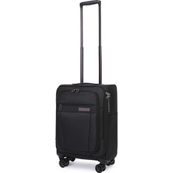 Cardinal 5200 Βαλίτσα Καμπίνας 55x35x19.5cm με 4 Ρόδες Μαύρη