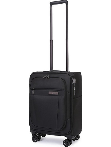 Cardinal 5200 Βαλίτσα Καμπίνας 55x35x19.5cm με 4 Ρόδες Μαύρη