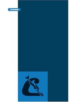 Cressi Vela Πετσέτα Θαλάσσης Microfiber Μπλε 75x150cm XVA891225