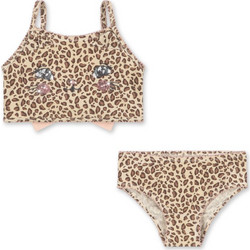 Konges Slojd Παιδικό Μαγιό Bikini Set για Κορίτσι Μπεζ Καφέ KS105433
