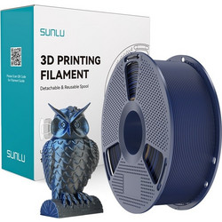 Sunlu Silk PLA+ 1.75mm Black Blue 1Kg