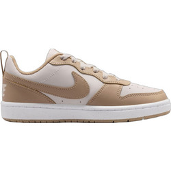 Nike Court Borough Παιδικά Sneakers Μπεζ Καφέ IQ2722-001