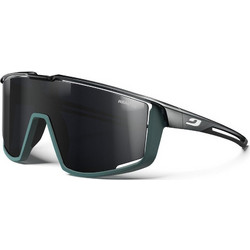 Julbo Fury Γυαλιά Ηλίου Μάσκα Κοκάλινα Μαύρα με Μαύρο Φακό