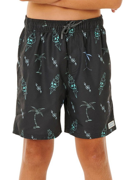 Rip Curl Παιδικό Μαγιό Βερμούδα για Αγόρι Μαύρο Τιρκουάζ 05LBBO-8264