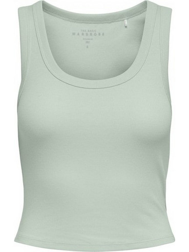 Only Γυναικείο Καλοκαιρινό Top Ριπ Πράσινο Mint 15315571