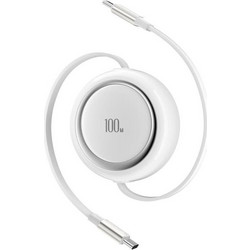 Devia EC317 Stretchable Pro2 USB-C to USB-C 100W 1m White