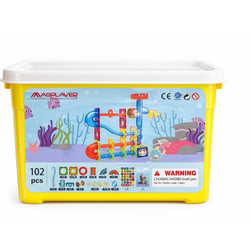 Magplayer Magnetic Building Blocks Marble Run 102τμχ