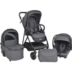 Bebe Stars Dione Καρότσι Μωρού 3 σε 1 Titanium Grey