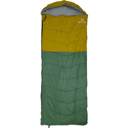 Bigfour Cuesta 300 Sleeping Bag Μονό Πράσινο Κίτρινο 12374